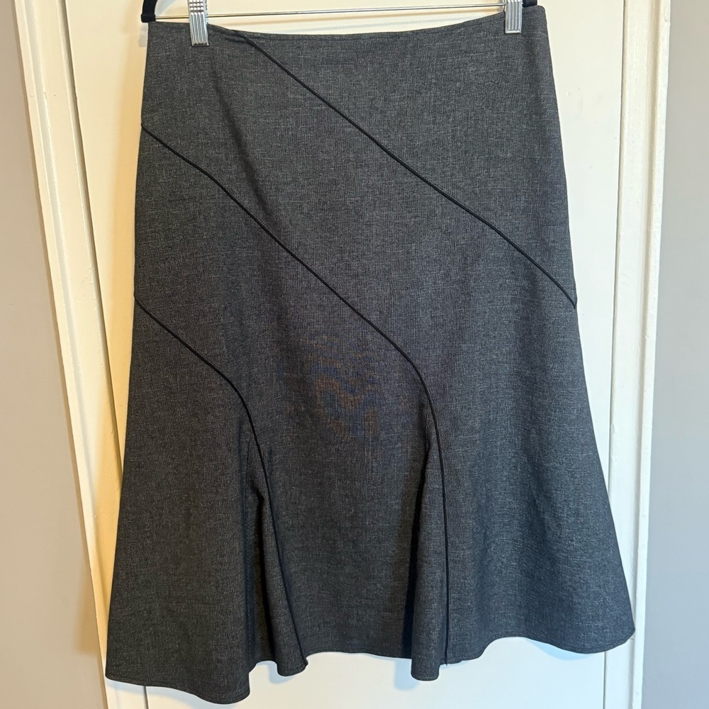 Conrad C Proportion Petite Fluted Trumpet Skirt Size 12P - Picture 4 of 4